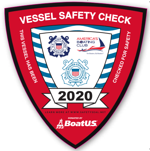 boating vsc auxiliary decal viking